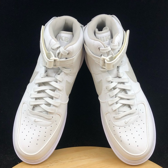 NEW Men’s Nike Air Force 1 High Boot Summit White AF1 Sneakers DA0418-100 Sz 14 - Picture 6 of 9